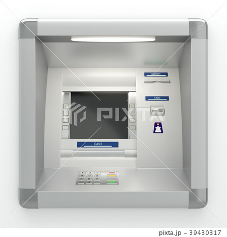 Atm machine on wall 39430317