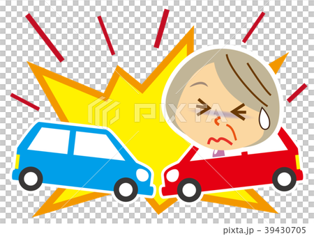 Frontal collision grandmother 39430705