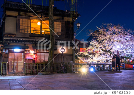 《京都府》祇園白川・夜桜 《京都府》祇園白川・夜桜 39432159
