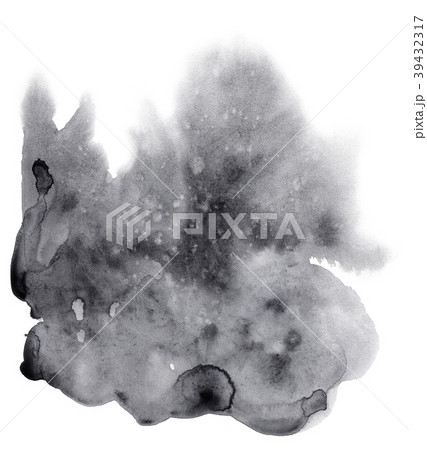 Blue abstract watercolor spot on the background Blue abstract watercolor spot on the background 39432317