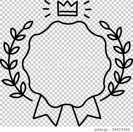 Laurels and emblems handwritten 39433568