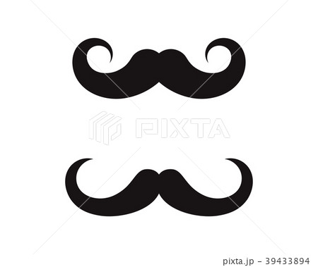 Mustache icon Logo template Mustache icon Logo template 39433894