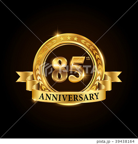 85 years anniversary celebration logotype. 85 years anniversary celebration logotype. 39438164
