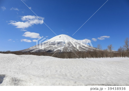 真狩村、新陽地区から見る羊蹄山 39438936
