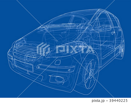 Concept of family car 39440225