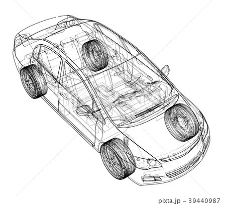 Concept car blueprint 39440987