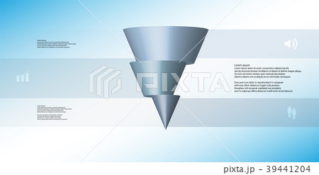 3D illustration infographic template  39441204