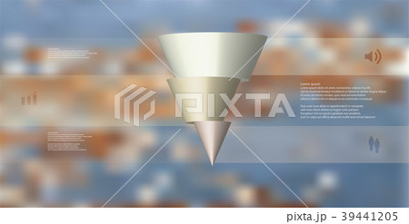 3D illustration infographic template  39441205