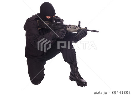 mercenary with l85a1 rifle 39441802