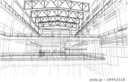 Industrial zone sketch. 39442018