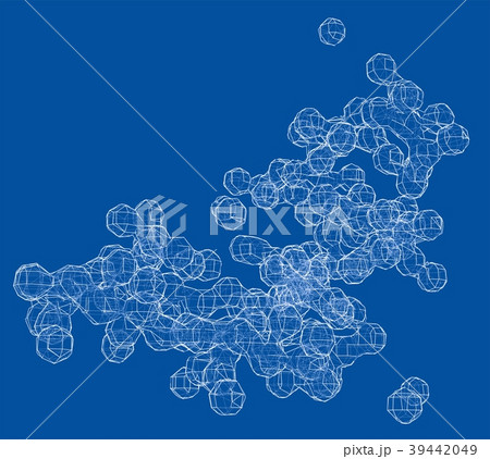 Abstract geometry shape blobes or spheres Abstract geometry shape blobes or spheres 39442049