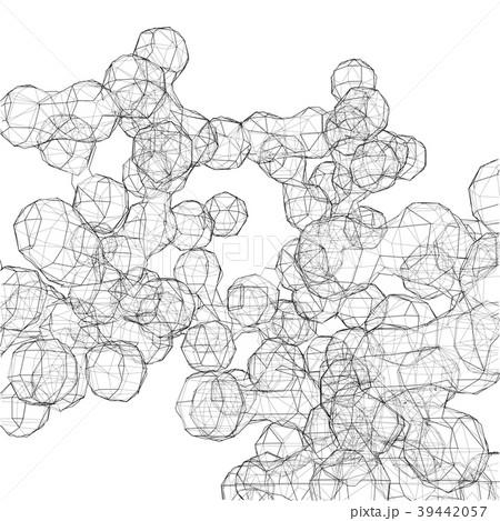 Abstract geometry shape blobes or spheres Abstract geometry shape blobes or spheres 39442057