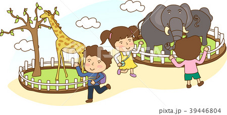 子供 動物 動物園 39446804