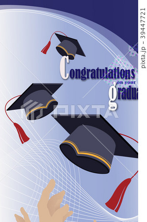 卒業 手 イラスト 39447721