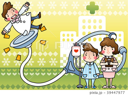病院 聴診器 医師 39447977