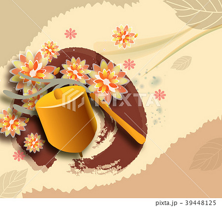 こま 花 イラスト 39448125