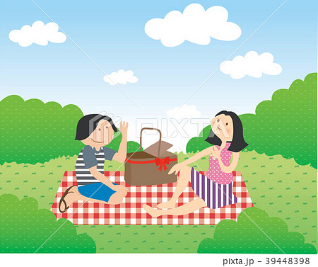 画像 ピクニック 遠足のイラスト素材