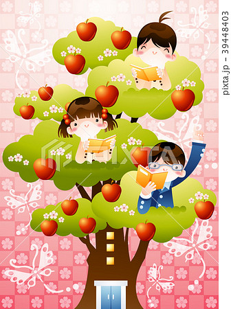 子供 木 リンゴ 39448403