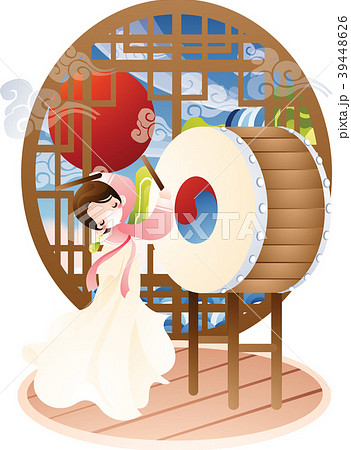 演奏 音楽 女性 39448626