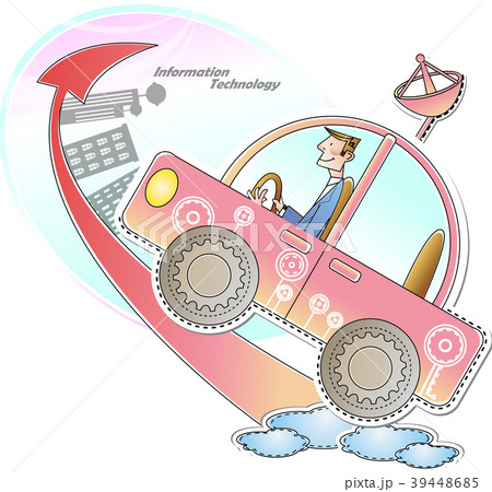 イラスト 背景 雲 39448685