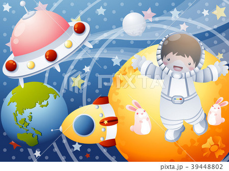 イラスト 背景 宇宙 39448802