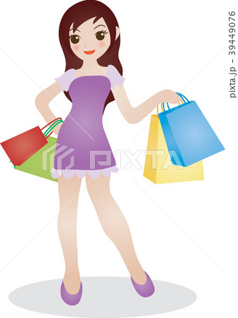 ショッピング 買い物 女性 39449076