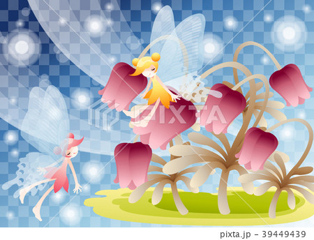 妖精 花 イラスト 39449439