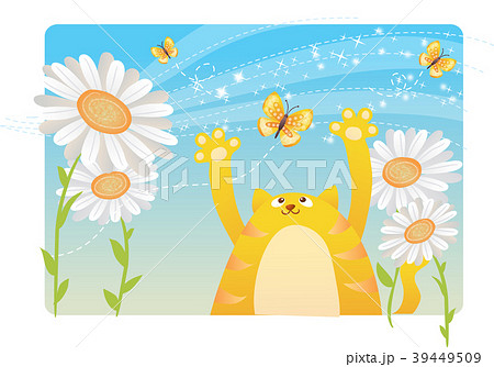 春 動物 蝶 39449509