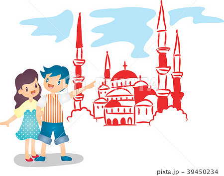 イラスト 旅行 人 39450234
