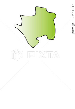 世界地図ガボン 39451016