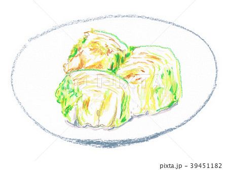 白菜漬けのイラスト素材