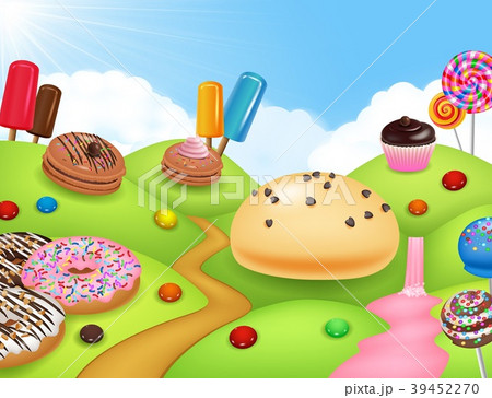 Fantasy sweet candyland  39452270