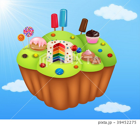 Fantasy sweet candyland  39452275