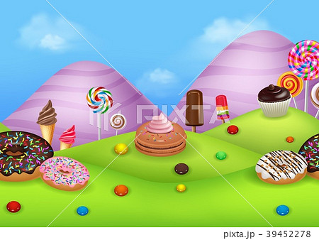 Fantasy sweet candyland Fantasy sweet candyland 39452278