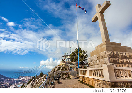 Fortress Imperjal on the mountain Sdr in Dubrovnik 39455764