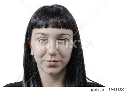 Portrait of a young woman. Portrait of a young woman. 39458304