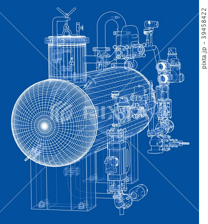 Sketch industrial equipment 39458422