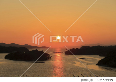 登茂山園地 伊勢 英虞湾 夕景 登茂山園地 伊勢 英虞湾 夕景 39459949