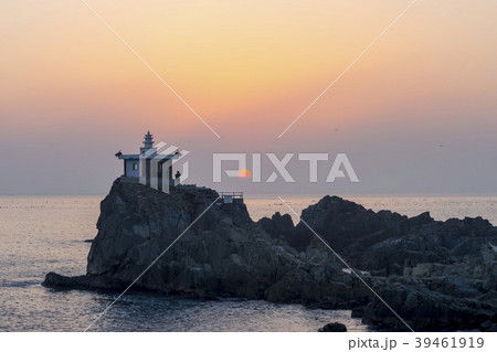 風景 太陽 海 39461919