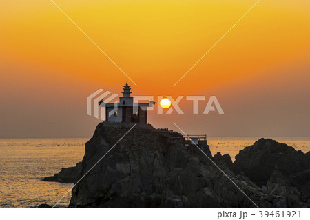機張郡 釜山 夕焼け 39461921