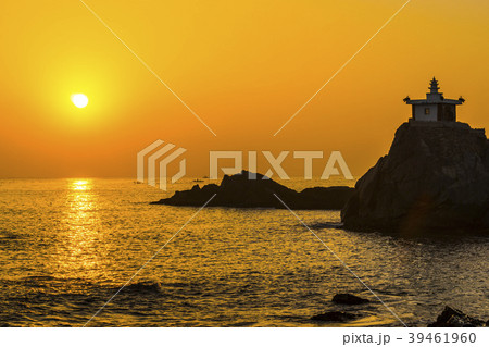 風景 海 太陽 39461960