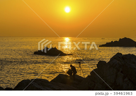 風景 海 太陽 39461963