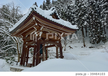 福井県吉田郡　永平寺　寂光苑鐘楼 39464103