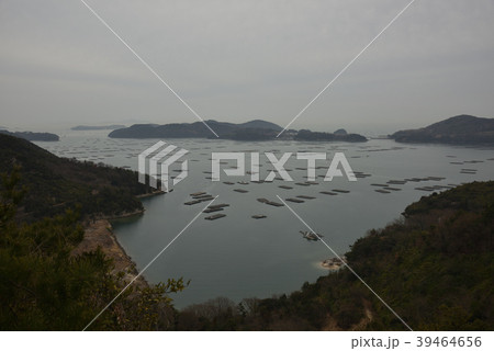 日本の岡山の虫明の海 39464656