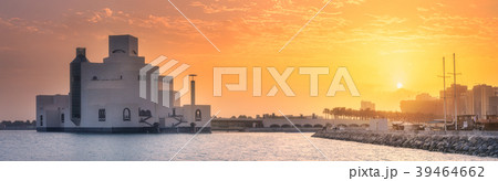 Seafront of Doha park and Museum of Islamic Art Seafront of Doha park and Museum of Islamic Art 39464662