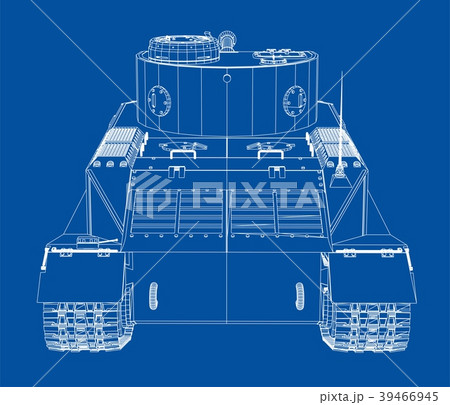 Blueprint of realistic tank Blueprint of realistic tank 39466945