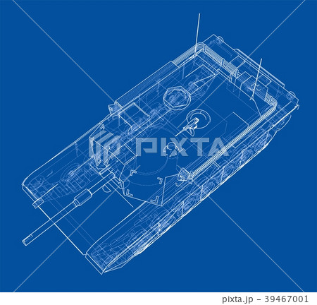 Blueprint of realistic tank Blueprint of realistic tank 39467001