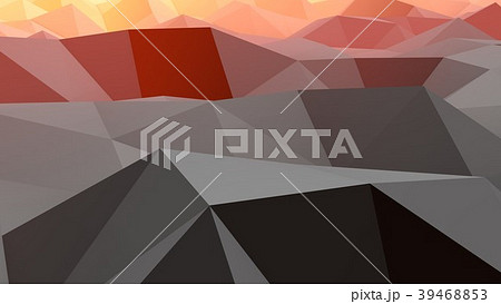 Lowpoly Backdrop with Mountainous Surface 39468853