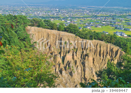 阿波の土柱(波濤嶽)と徳島平野 阿波の土柱(波濤嶽)と徳島平野 39469447