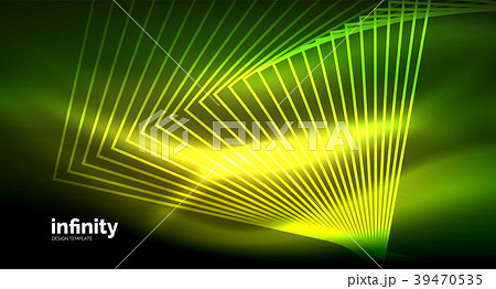 Shiny straight lines on dark background, techno 39470535